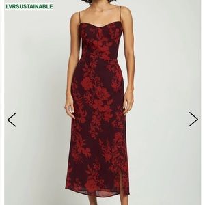 NWT Reformation Kourtney Divina Dress Size 8